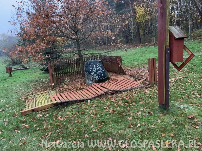 Policjanci z Pasłęka „rozliczyli” sprawców dewastacji