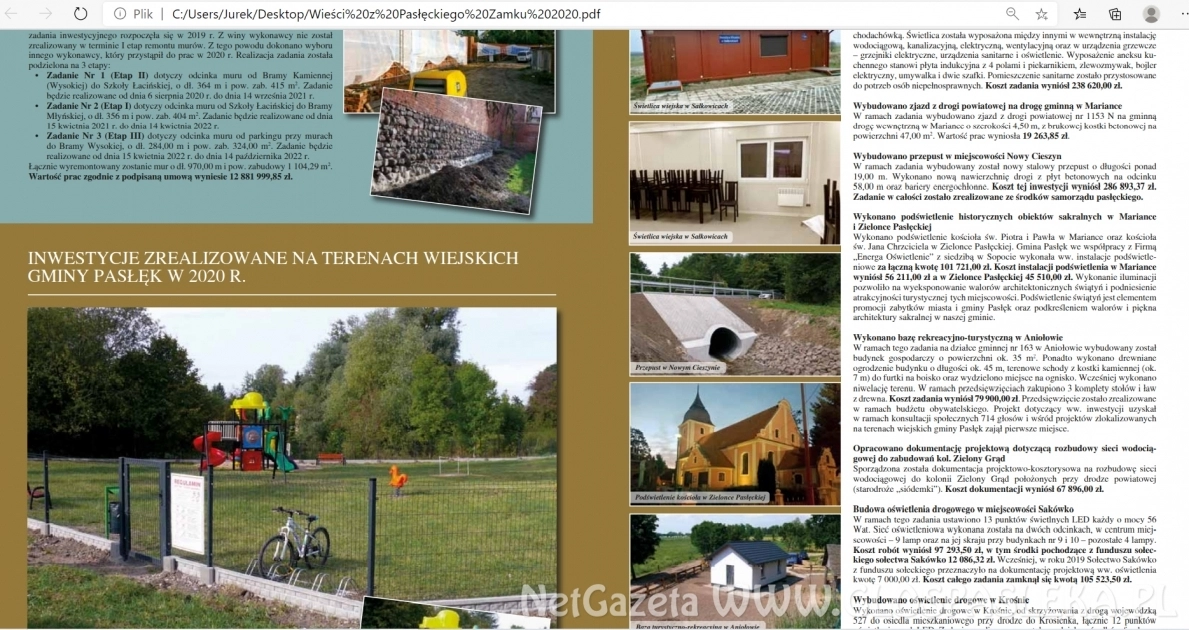 Wieści przeczytasz u nas