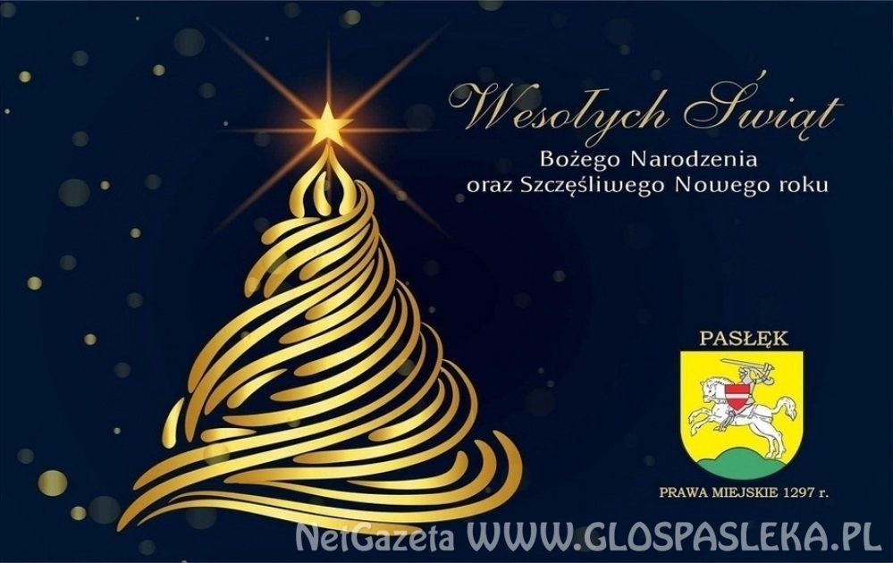 Życzenia Burmistrza Pasłęka