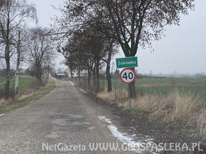 Nowe oświetlenie w Sakówku
