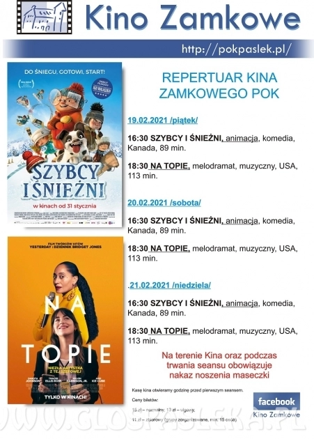 Kino Zamkowe zaprasza