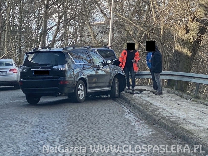 Kolizja na ul. Zamkowej