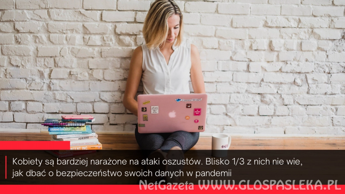 Kobiety są mniej czujne w kwestiach bezpieczeństwa internetowego
