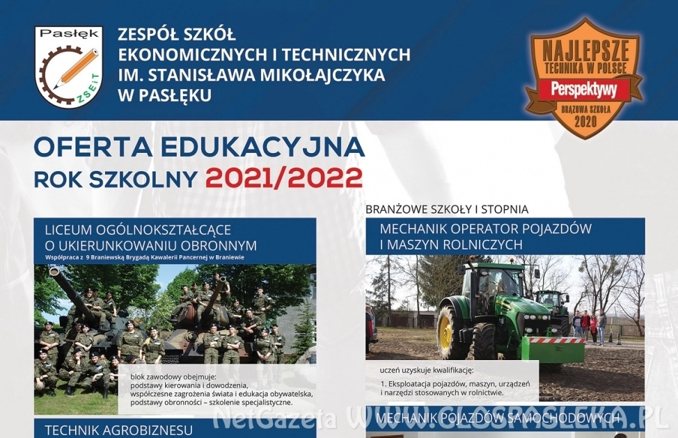 Trwa rekrutacja uczniów do ZSEiT