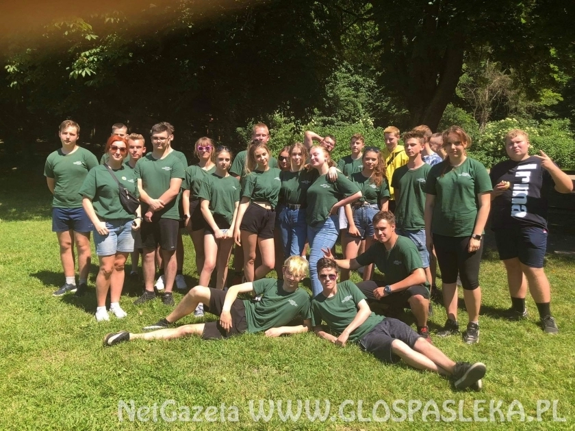 Klasa II z ZSEiT szuka zielonych punktów kontrolnych