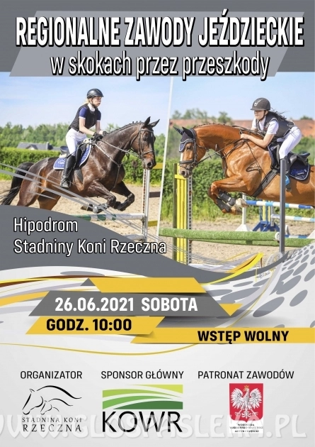 Zawody jeździeckie w Rzecznej
