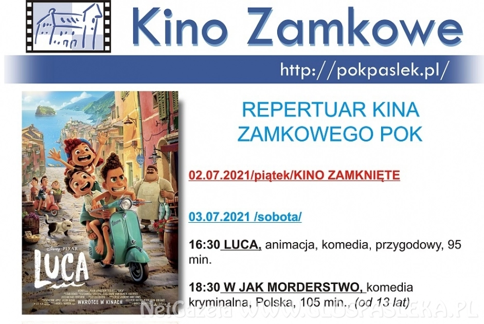 Kino Zamkowe zaprasza