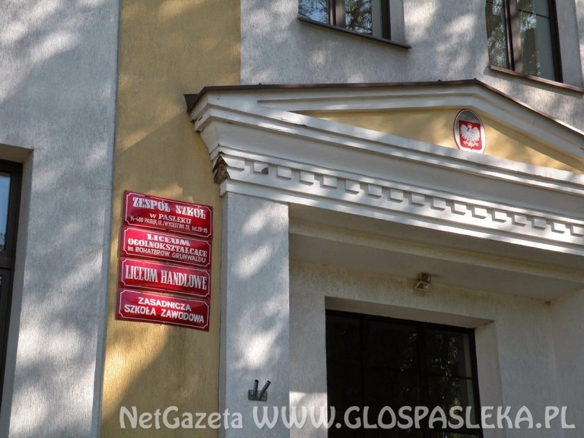 Wyniki matur w Zespole Szkół w Pasłęku