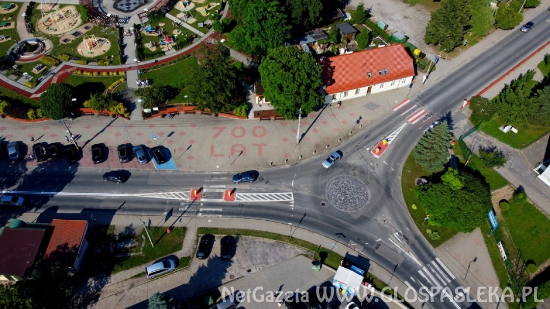 Pasłęk z lotu ptaka