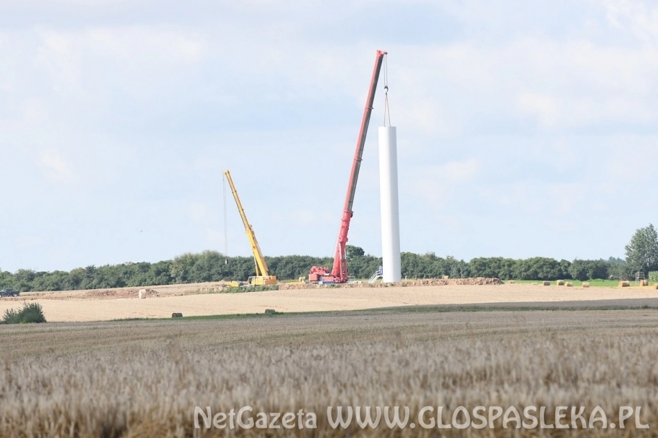 Powstają kolejne wiatraki