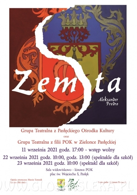 Zemsta Grupy Teatralnej POK z Zielonki Pasłęckiej