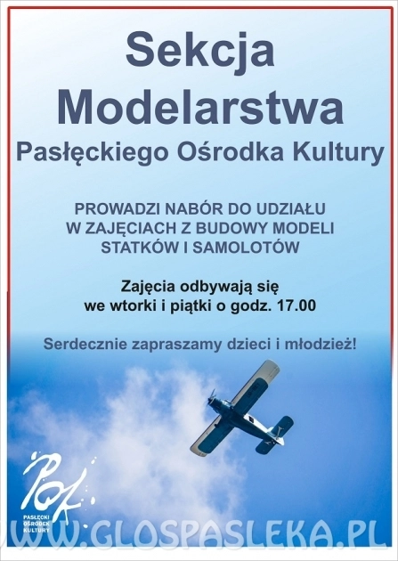 Nabór do sekcji modelarskiej POK
