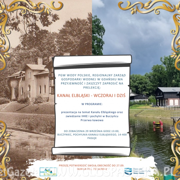 Kanał Elbląski wczoraj i dziś