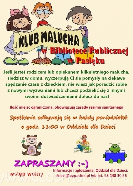 Klub Malucha w Bibliotece