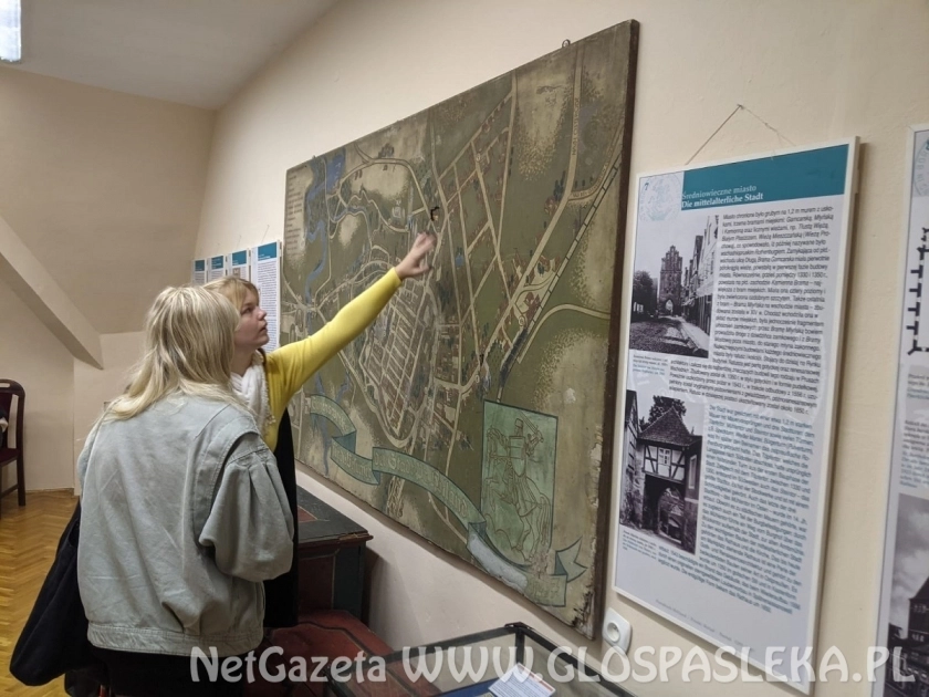 Na wystawie o historii Pasłęka w 1945 r.