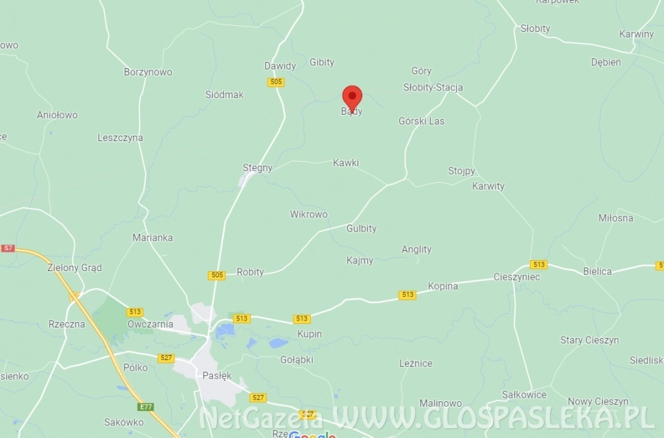 Remont drogi powiatowej do miejscowości Bądy