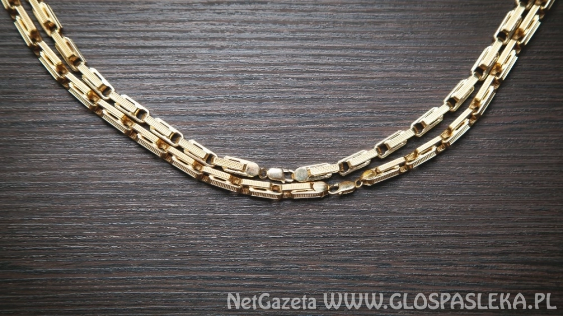 Łańcuszek męski w codziennej stylizacji