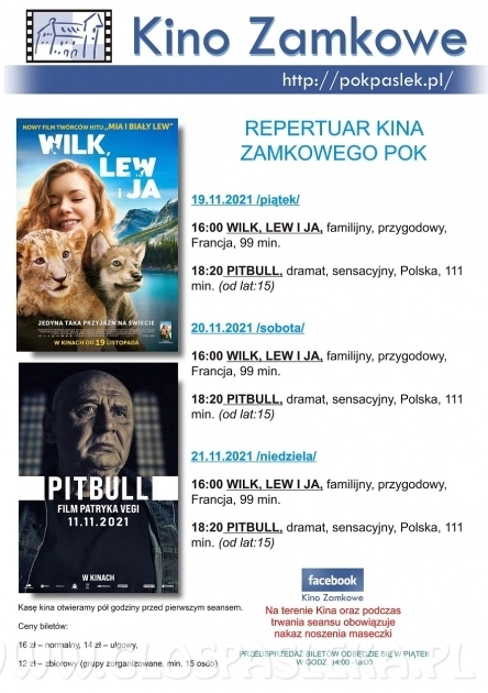 Kino Zamkowe zaprasza