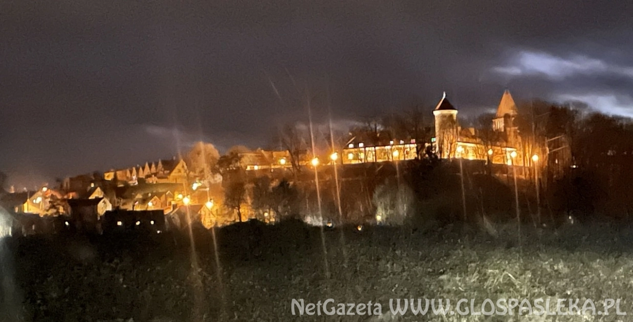 Pasłęk wieczorową porą