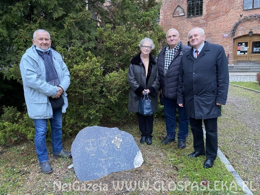 Monika Hinz z krótką wizytą w Pasłęku.