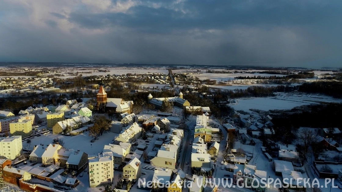 Pasłęk w zimowej szacie