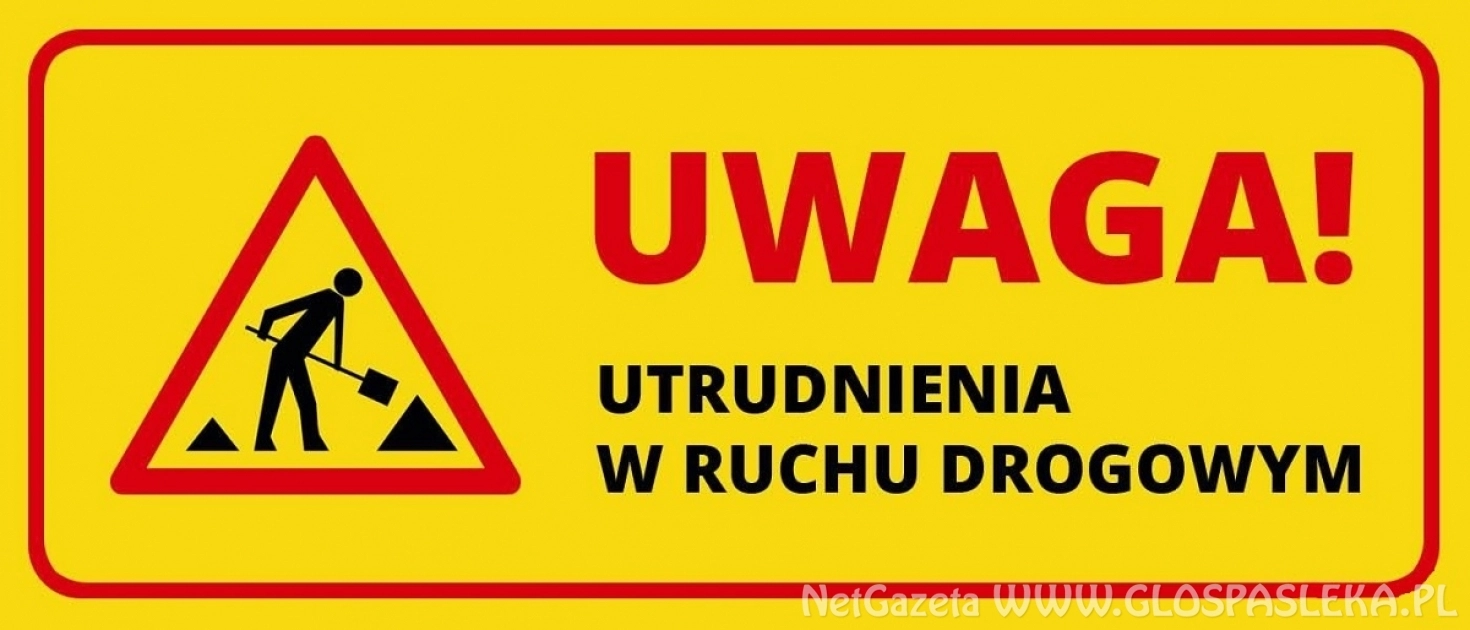 Awaryjne zamknięcie drogi nr 1163N