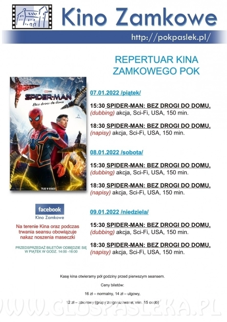 Kino Zamkowe zaprasza
