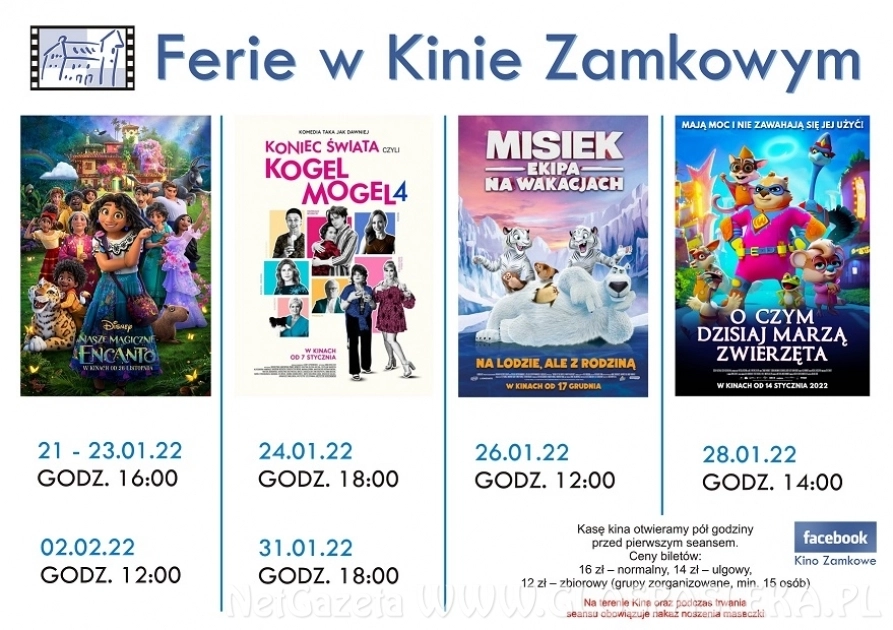 Ferie w Kinie Zamkowym