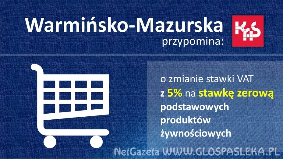 Zmiany w kasach rejestrujących - obniżona stawka