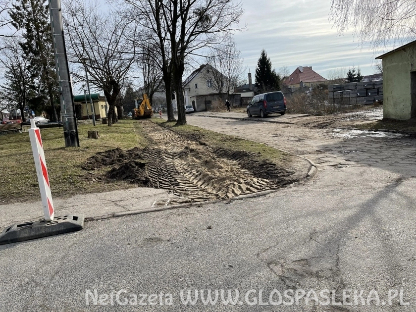 Przebudowa parku – początek prac