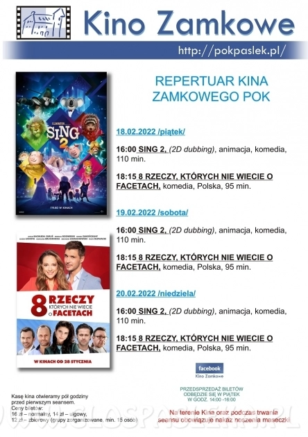 Kino Zamkowe zaprasza
