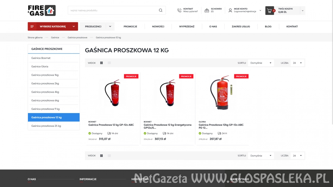 Gaśnice - ich rodzaje i najpewniejszy wybór