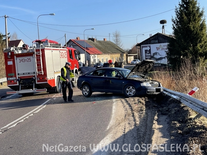 Wypadek w miejscowości Kopina