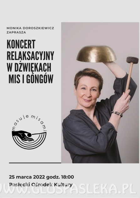 Koncert relaksacyjny w dźwiękach mis i gongów