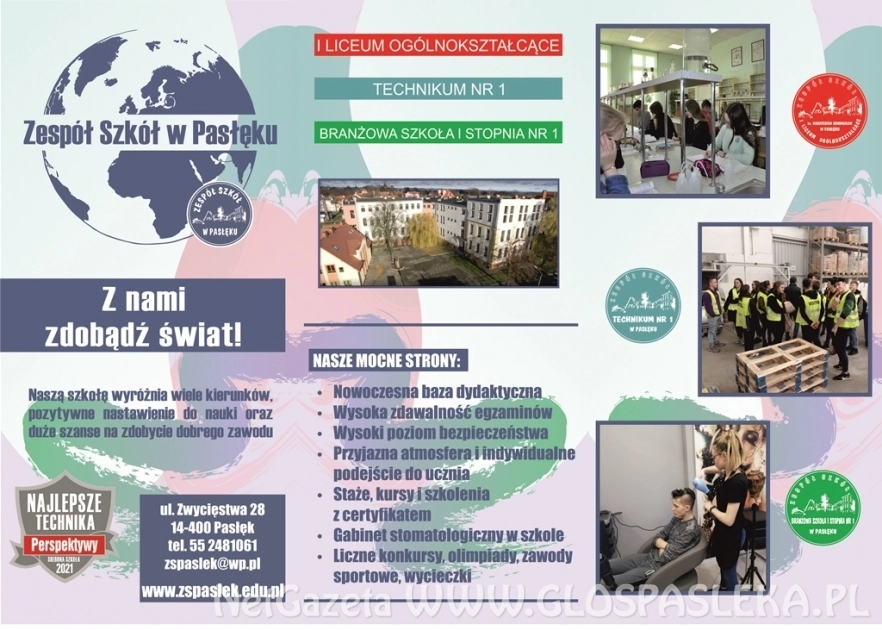 Oferta oświatowa szkół powiatowych