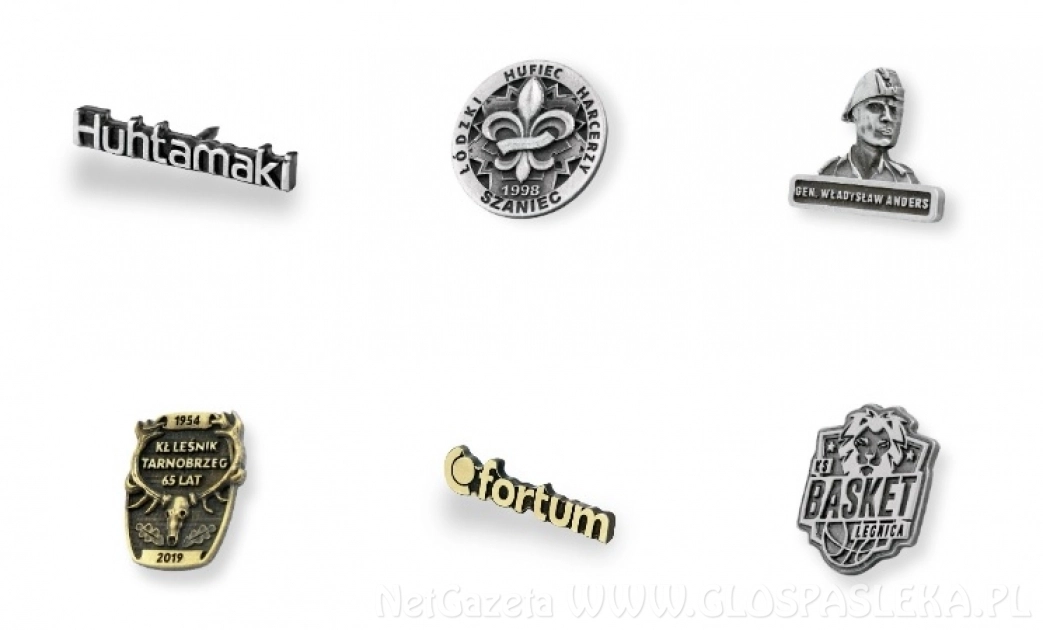 Przypinki na zamówienie - minimalna forma i najwyższy prestiż