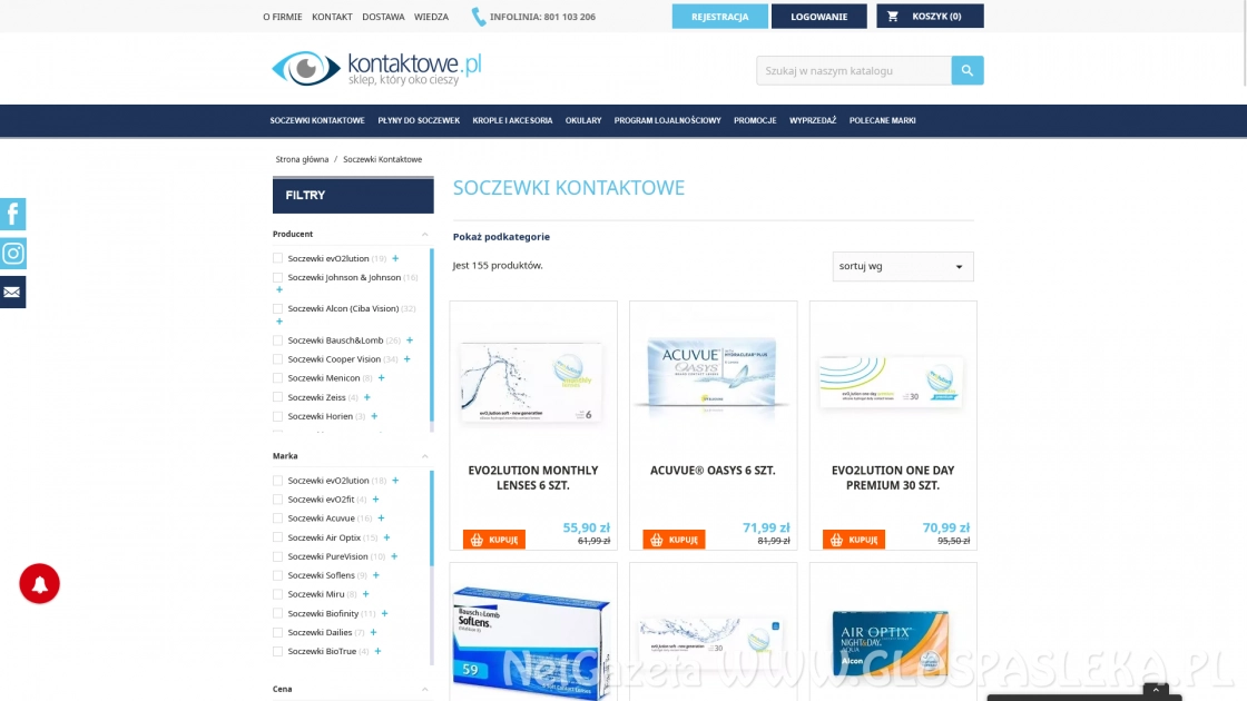 Sięgnij po soczewki kontaktowe i popraw swój komfort!