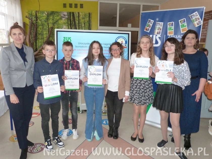 Dobra passa lokalnych szkół w konkursach i projektach edukacyjnych ZUS