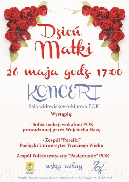 Koncert z okazji Dnia Matki