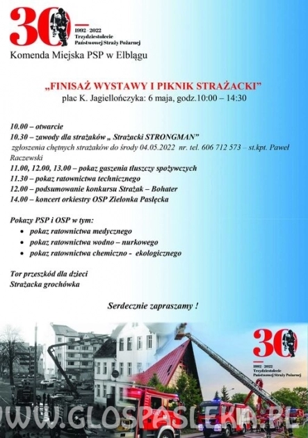 Zaproszenie na piknik strażacki