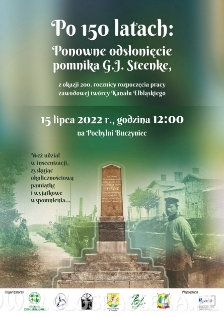 Odsłonięcie pomnika G.J. Steenke