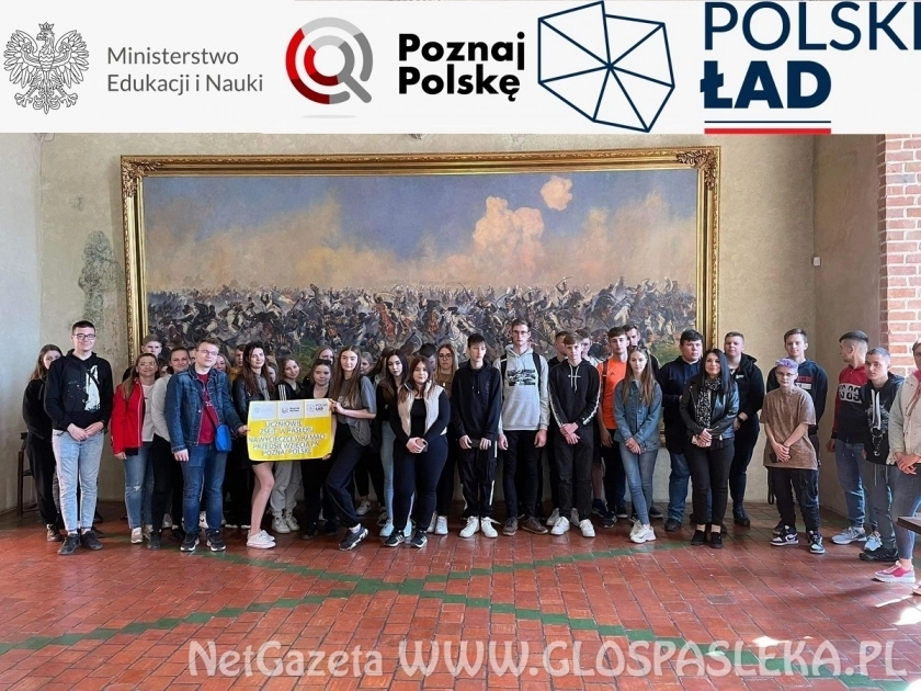 Realizacja projektu POZNAJ POLSKĘ przez uczniów ZSEiT w Pasłęku