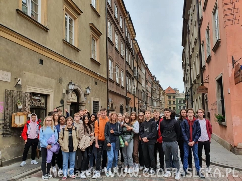 Licealiści w Warszawie