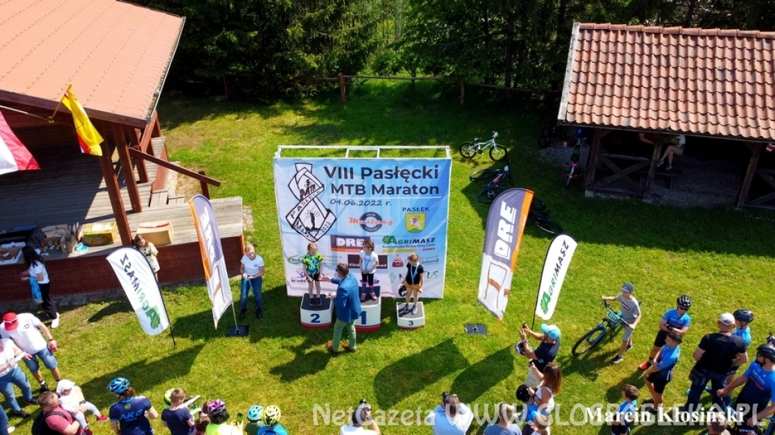 Maraton MTB z lotu ptaka