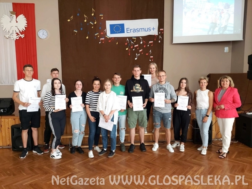 Zagraniczne staże zawodowe uczniów Zespołu Szkół