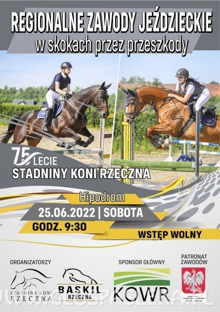 Zawody konne w Rzecznej