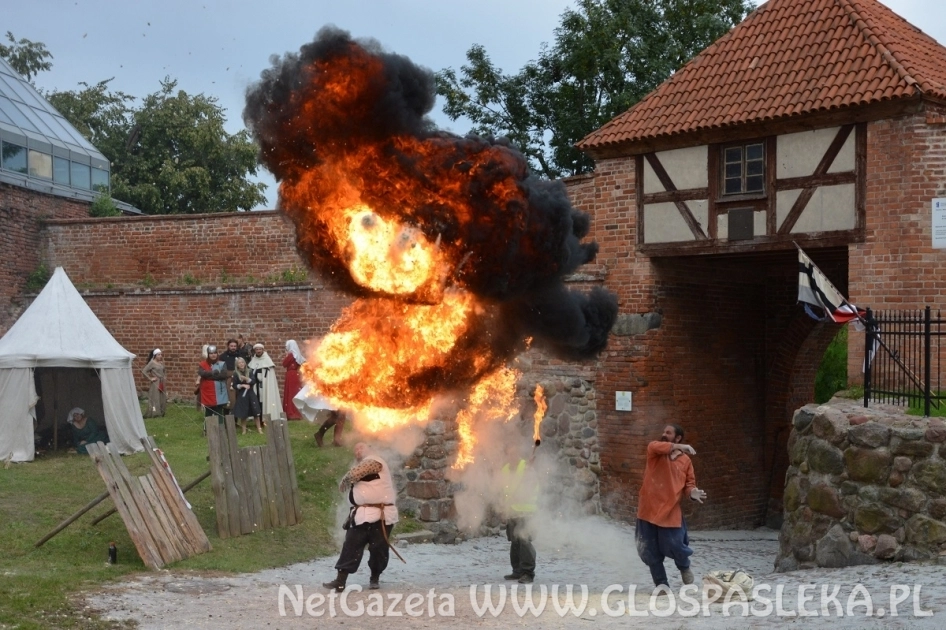 Bursztynowe fire show
