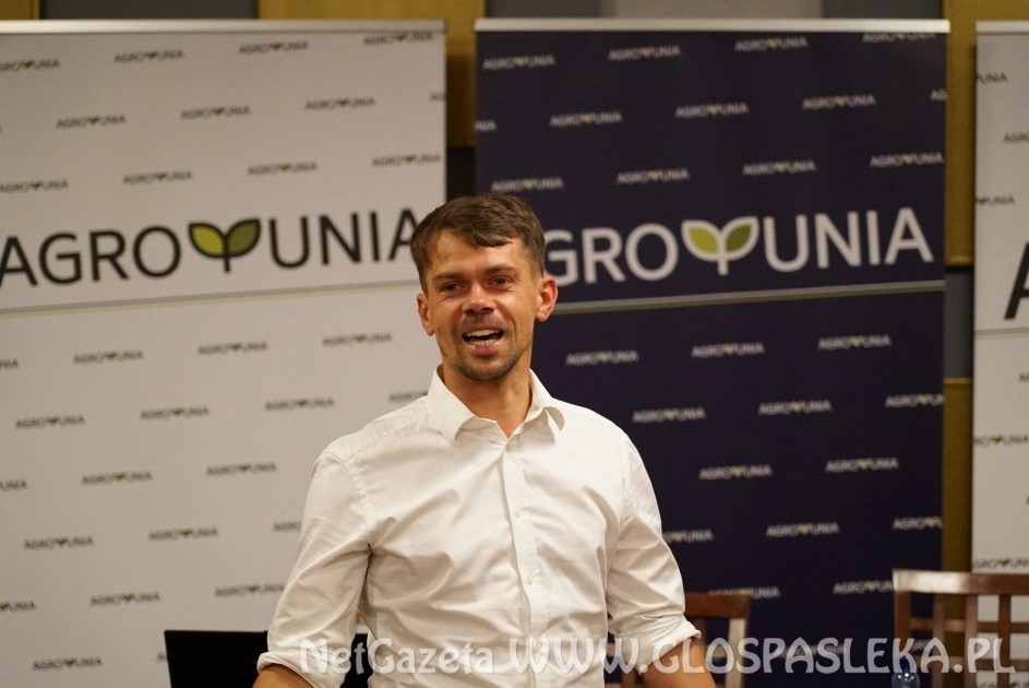 Spotkanie z Michałem Kołodziejczakiem - Liderem AGROUNII - PASŁĘK/ELBLĄG 