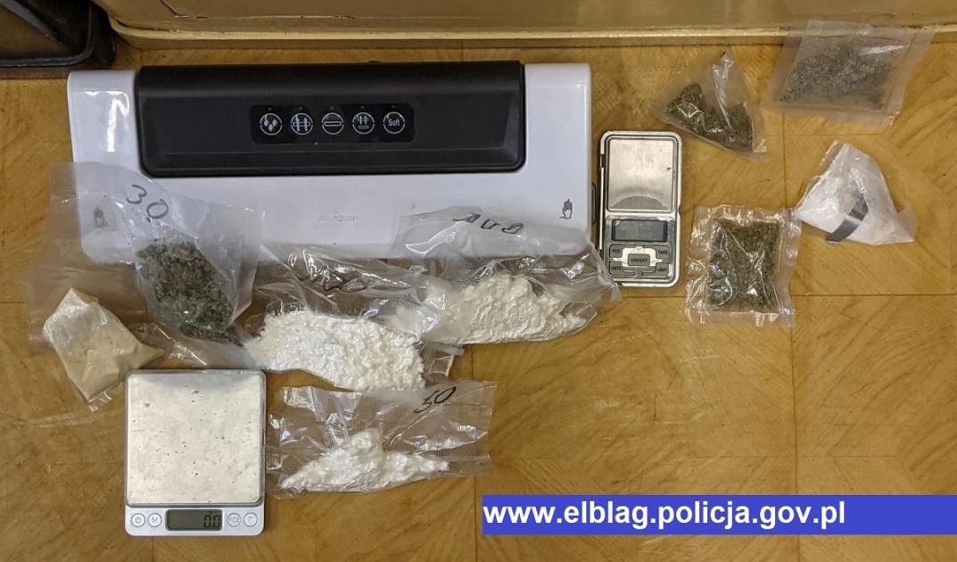  Miał narkotyki, wagę oraz zgrzewarkę