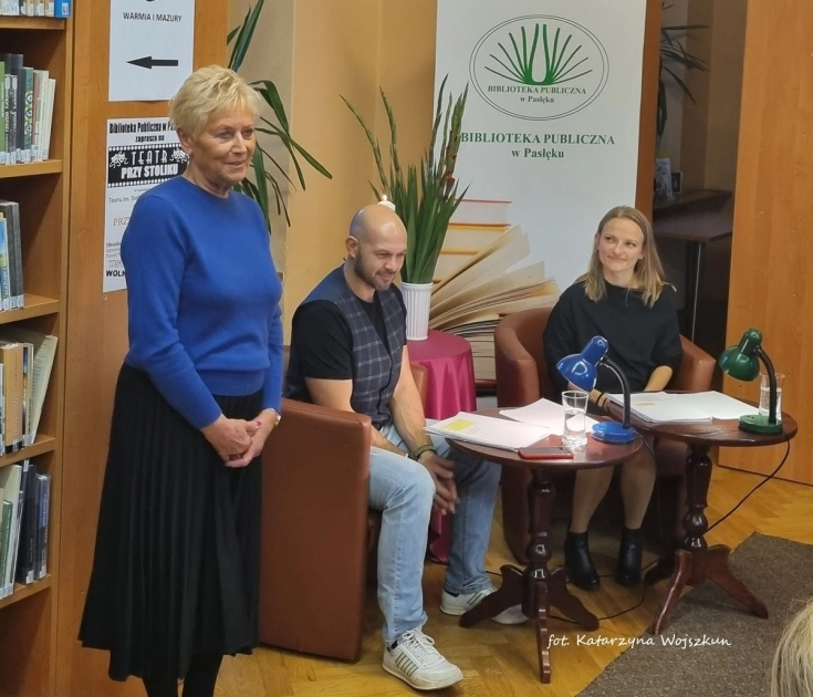 Przystojniaczek  w Bibliotece 